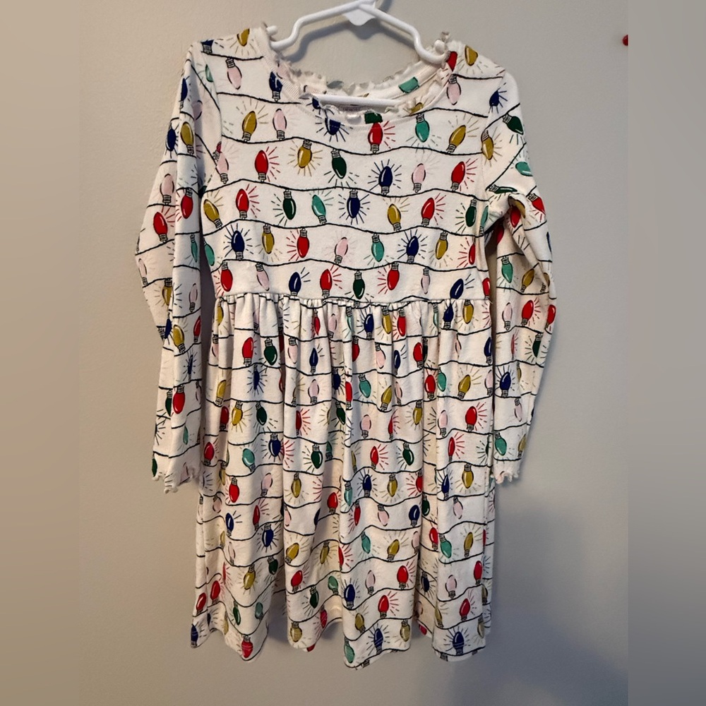 Hanna Andersson Christmas Lights Dress